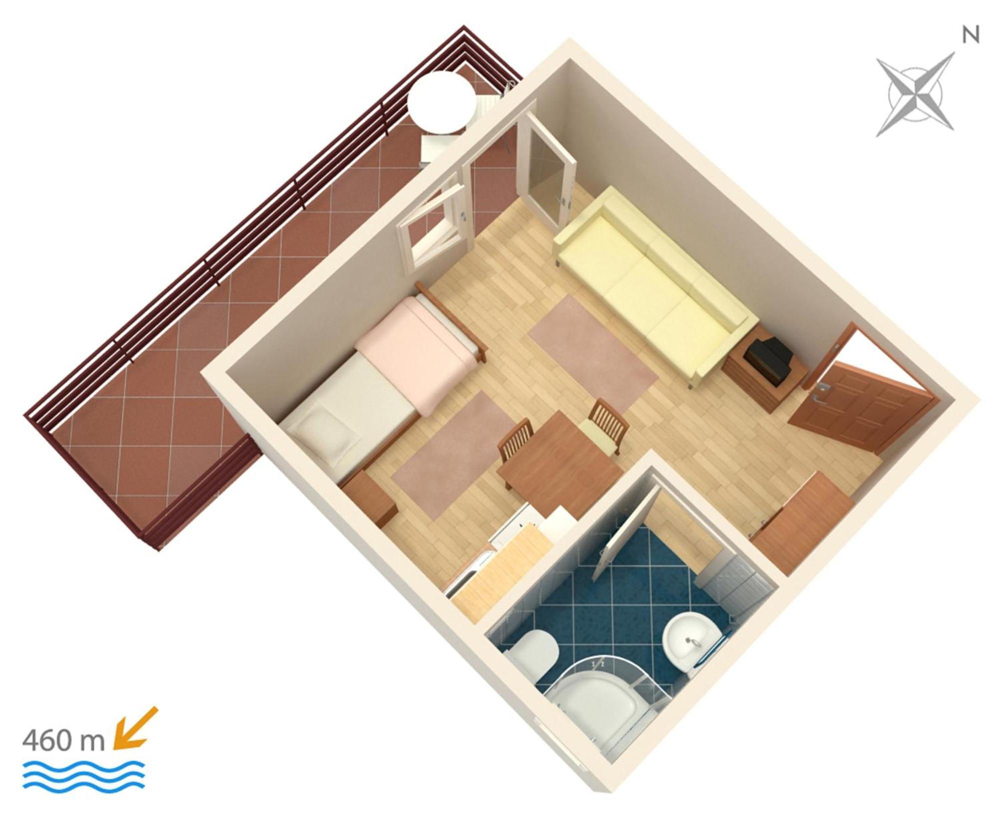 Apartments With A Parking Space Vodice - 4172 المظهر الخارجي الصورة